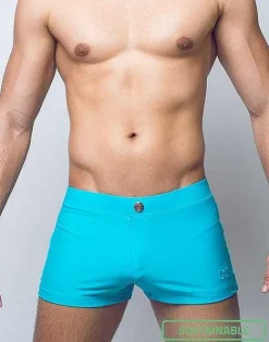 2EROS Swimwear^V60 Bondi (Series 1) Swim Trunks-Aqua