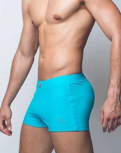 2EROS Sustainable Beachwear^V60 Bondi (Series 1) Swim Trunks-Aqua