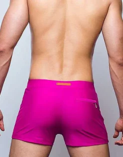 2EROS Swimwear^V60 Bondi (Series 2) Swim Trunks-Fuchsia Red