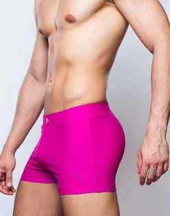 2EROS Sustainable Beachwear^V60 Bondi (Series 2) Swim Trunks-Fuchsia Red