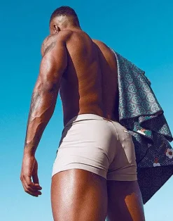 2EROS Swimwear^V60 Bondi (Series 1) Swim Trunks-Taupe