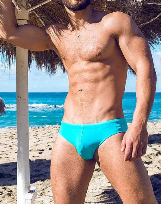 2EROS Sustainable Beachwear^V10 Core (Series 2) Swimwear-Aqua