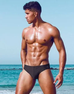 2EROS Swimwear^V10 Core (Series 2) Swimwear-Midnight Grey