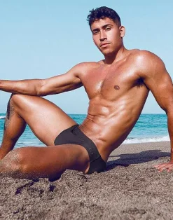 2EROS Swimwear^V10 Core (Series 2) Swimwear-Midnight Grey