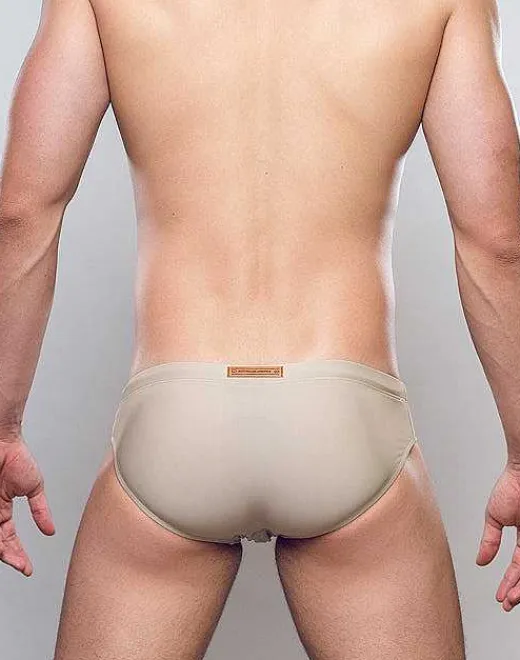 2EROS Sustainable Beachwear^V10 Core (Series 2) Swimwear-Taupe