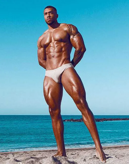 2EROS Sustainable Beachwear^V10 Core (Series 2) Swimwear-Taupe