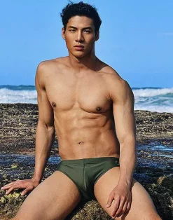 2EROS Sustainable Beachwear^V10 Core Swimwear (Series 2)-Deep Depths
