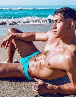 2EROS Sustainable Beachwear^V20 Core Swimwear-Breeze Green