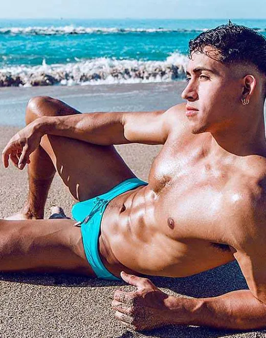 2EROS Sustainable Beachwear^V20 Core Swimwear-Breeze Green
