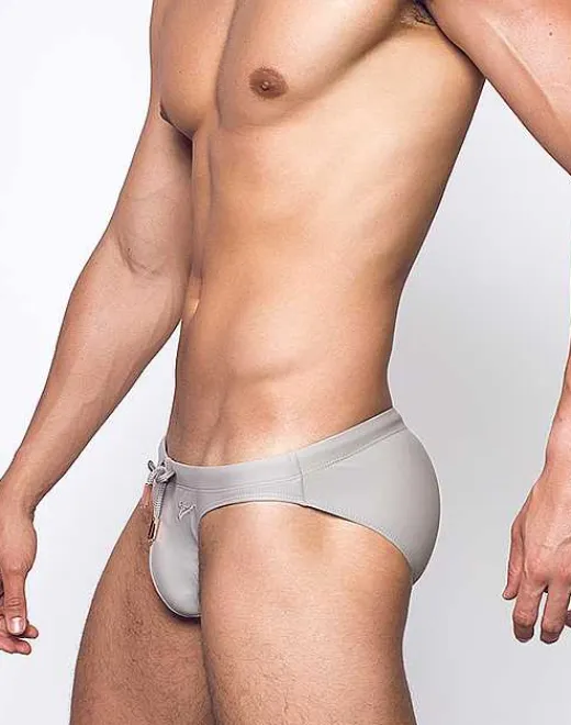 2EROS Sustainable Beachwear^V20 Core Swimwear-String Brown