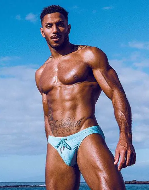 2EROS Swimwear^V20 Print Swim Brief-Nautica Green