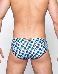 2EROS Sustainable Beachwear^V10 Print Swimwear-Bubbles