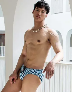 2EROS Sustainable Beachwear^V10 Print Swimwear-Bubbles