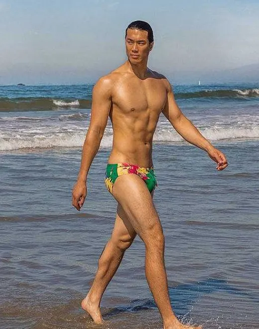 2EROS Sustainable Beachwear^V10 Print Swimwear-Fleur