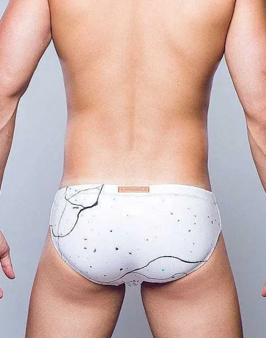 2EROS Swimwear^V10 Print Swimwear-Marble