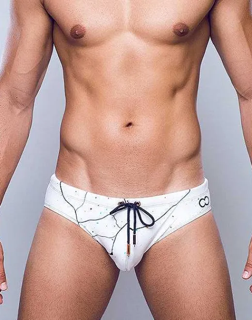 2EROS Swimwear^V10 Print Swimwear-Marble