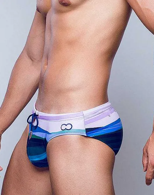 2EROS Sustainable Beachwear^V10 Print Swimwear-Nirvana