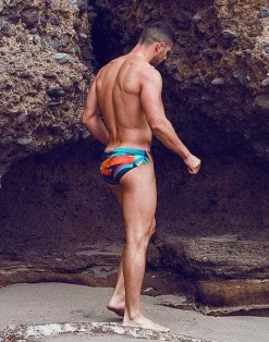 2EROS Sustainable Beachwear^V10 Print Swimwear-Paradise