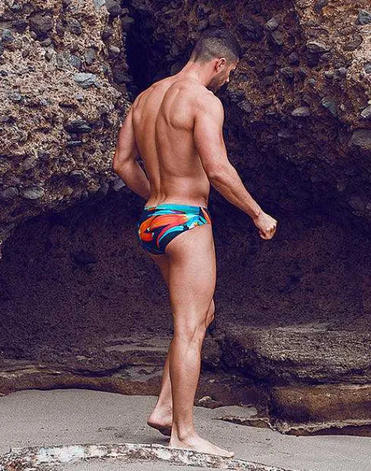2EROS Sustainable Beachwear^V10 Print Swimwear-Paradise