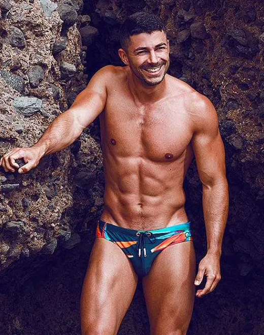 2EROS Sustainable Beachwear^V10 Print Swimwear-Paradise