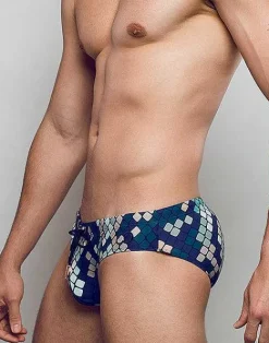 2EROS Sustainable Beachwear^V10 Print Swimwear-Python