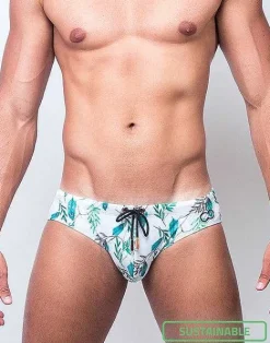 2EROS Sustainable Beachwear^V10 Print Swimwear-Serenity