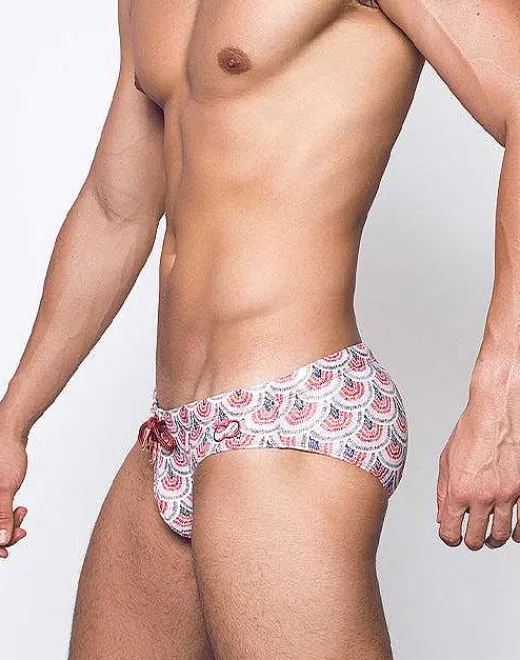 2EROS Sustainable Beachwear^V10 Print Swimwear-Shelby