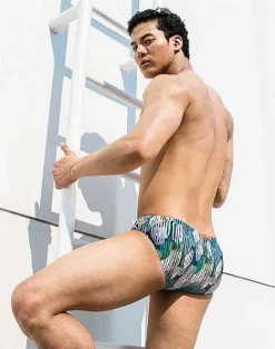 2EROS Swimwear^V10 Print Swimwear-Torch