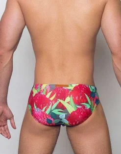 2EROS Swimwear^V10 Print Swimwear-Waratah