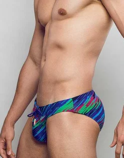 2EROS Sustainable Beachwear^V20 Signature Swimwear-Flash Green