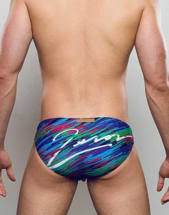 2EROS Sustainable Beachwear^V20 Signature Swimwear-Flash Green