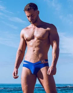 2EROS Swimwear^Vb21 Blk Label Swim Brief-Royal Blue